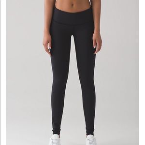 Lululemon wonder under pants low rise