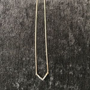 14k gold diamond necklace