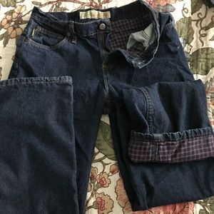 Cabelas Ladies lined jeans