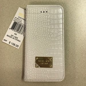 Michael Kors Snakeskin Leather iPhone 7 Plus Case