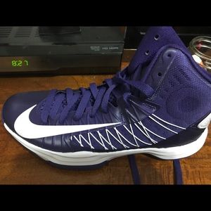 Nike Purple Hyperdunk Sneakers