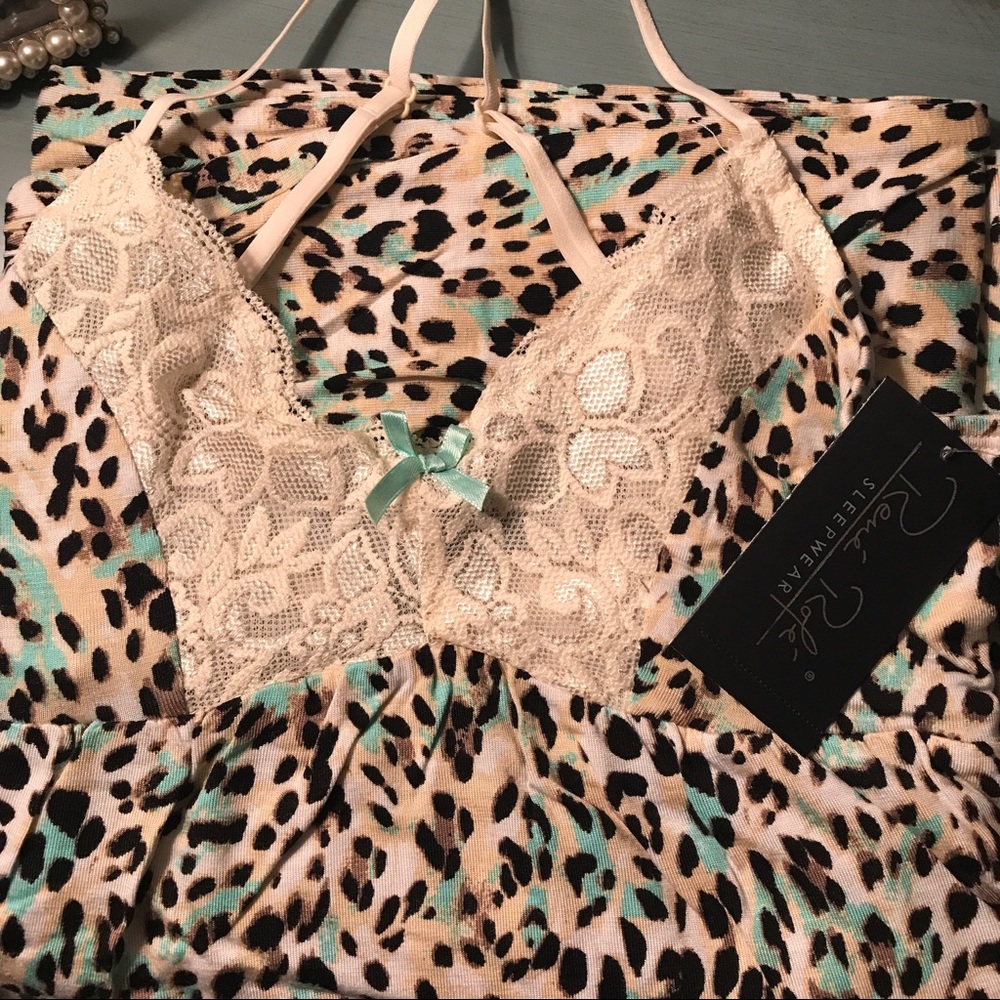 RENÉ ROFÉ Leopard 2 pcs PJ set Pajama