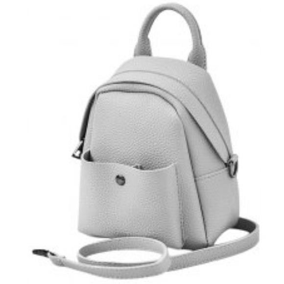LAST ONE HP 11/11Gray Mini Backpack Crossbody Bag - Picture 2 of 8