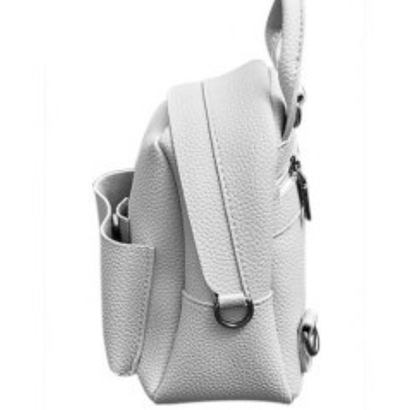 LAST ONE HP 11/11Gray Mini Backpack Crossbody Bag - Picture 3 of 8