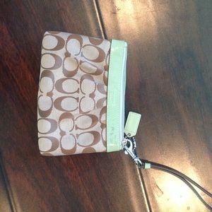 Coach wristlet