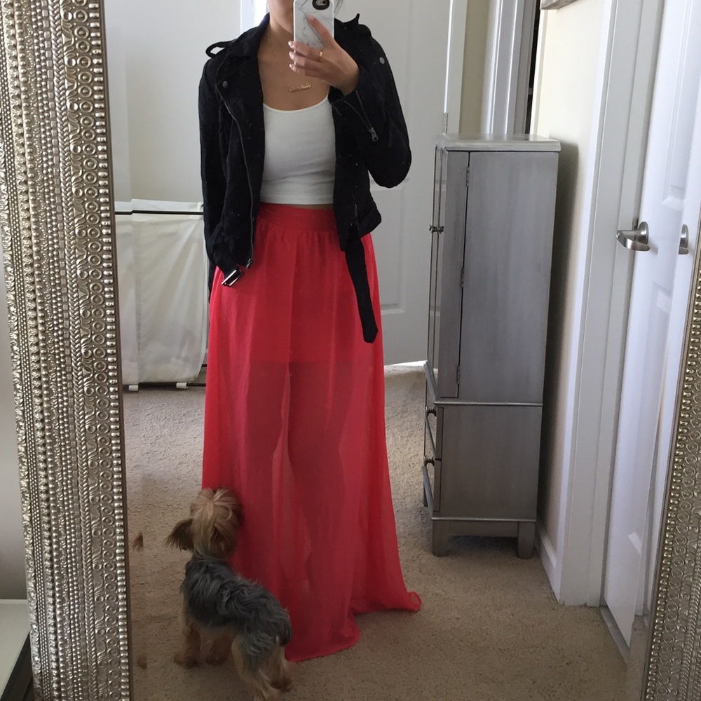 PINK Maxi skirt