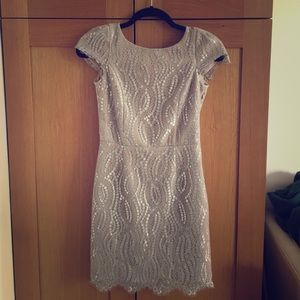 Beautiful lace overlay dress