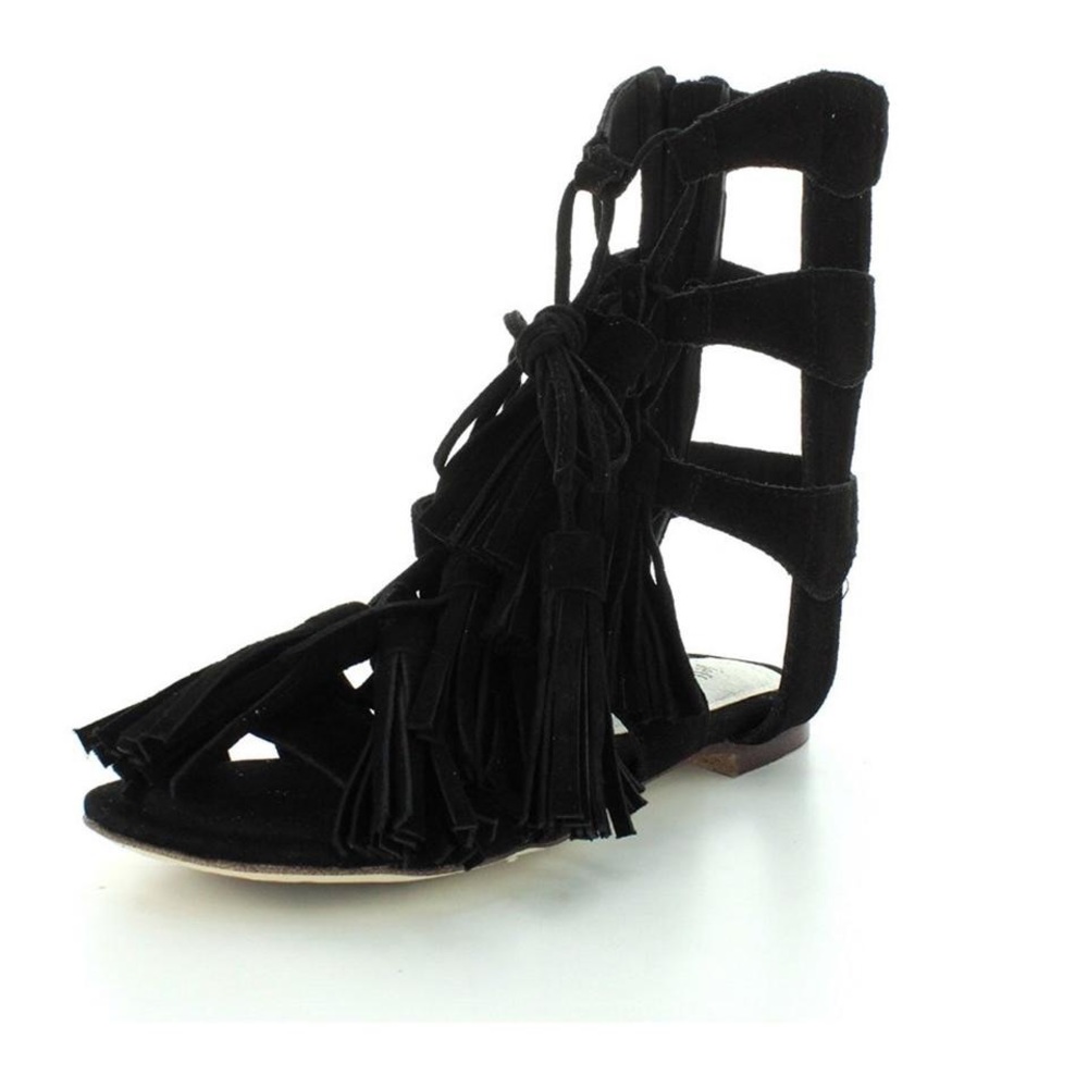 Jeffrey Campbell NEW Redondo Tassel LaceUp Sandals