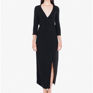 American Apparel Juliard Wrap Dress
