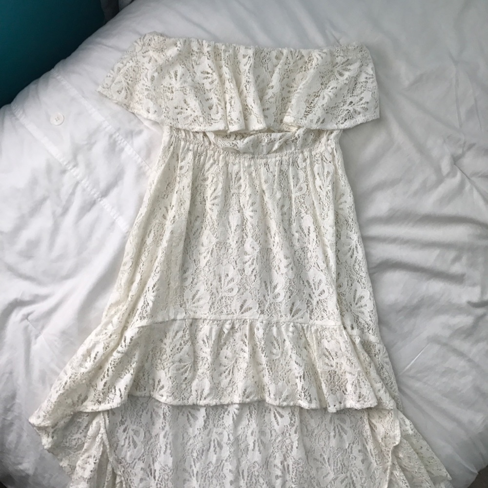 Lace Beach Cover Up Dress