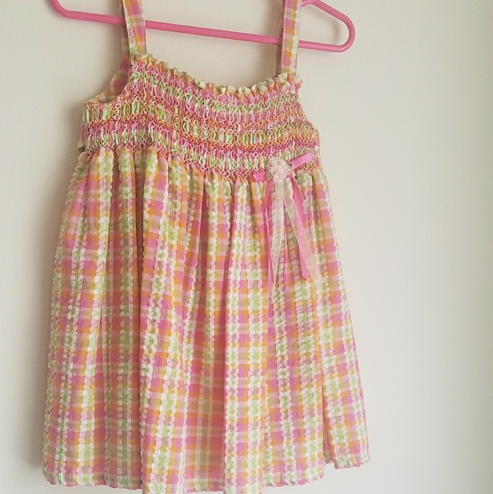 Plaid Bonnie Baby dress