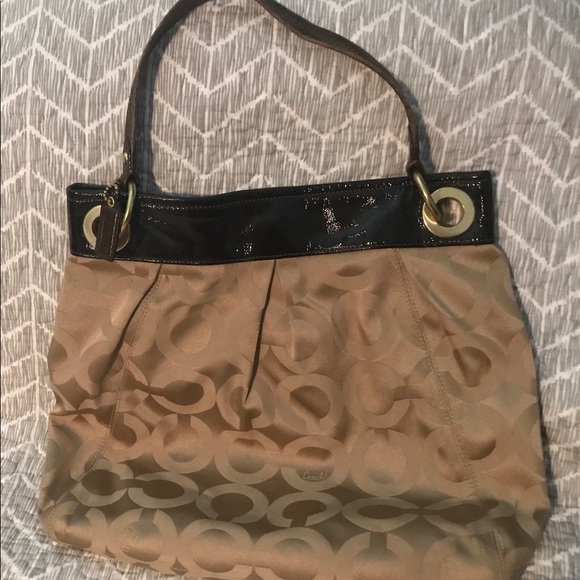 Coach Madison Op Art Shoulder Bag - Picture 3 of 4