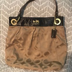 Coach Madison Op Art Shoulder Bag