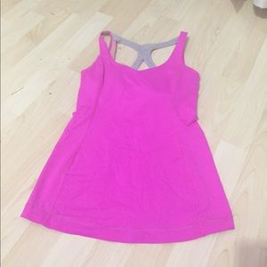 Pink LuLuLemon tank