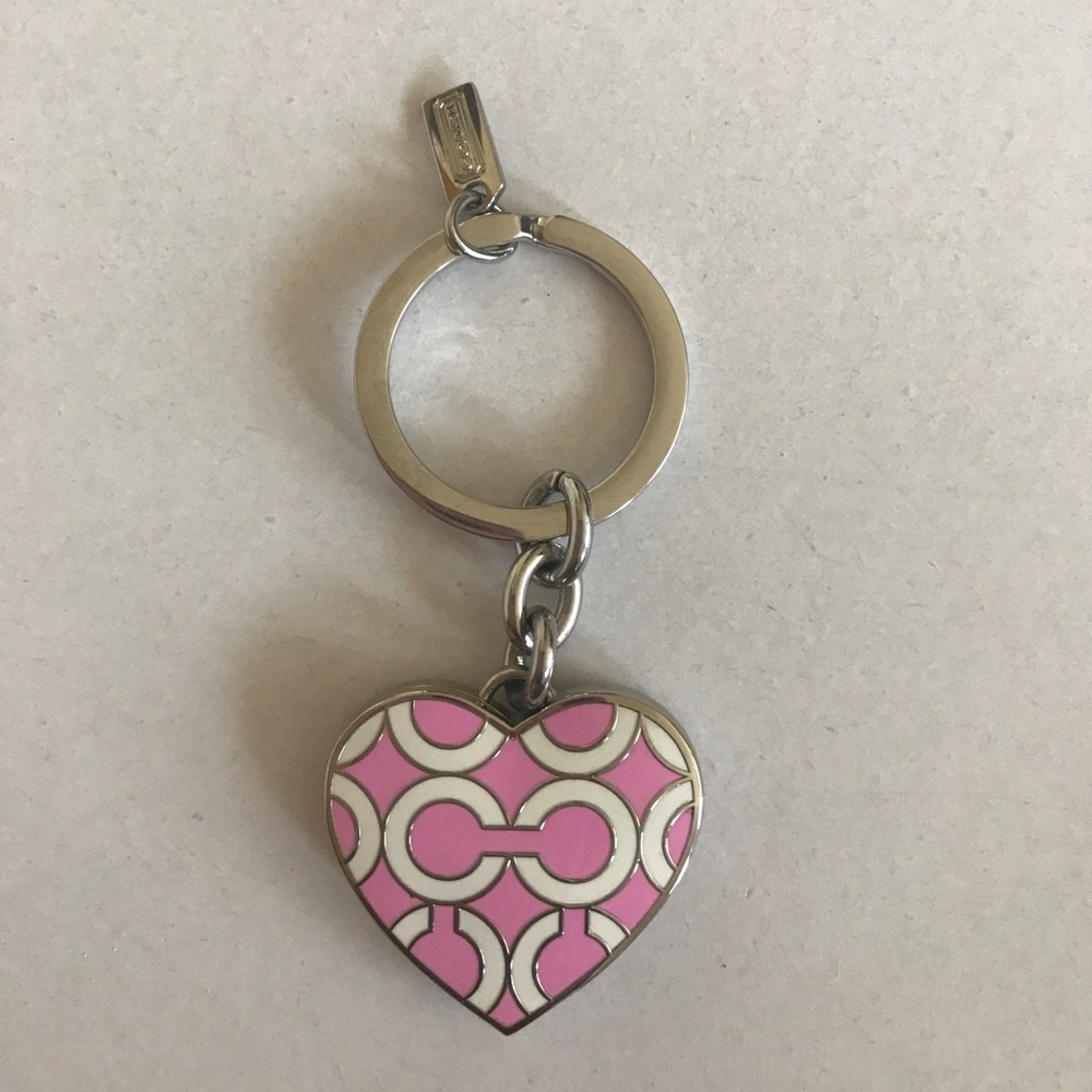 Coach Locket Keychain