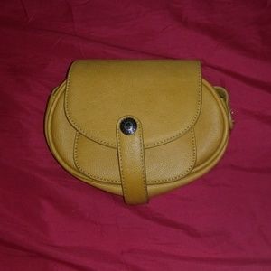 Brooklyn industries yellow crossbody bag