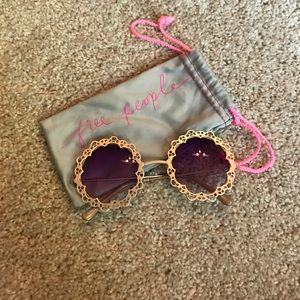 Free People Purple Sunnies