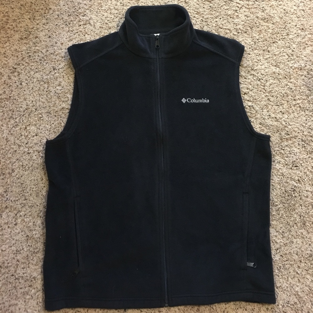 Black, Columbia Vest, size L