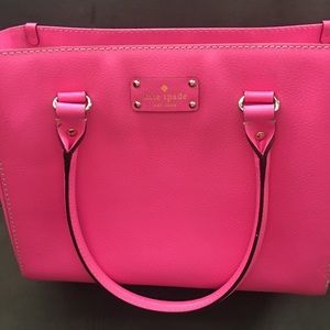 Kate Spade medium sized hot pink purse