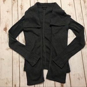 Theory gray cardigan