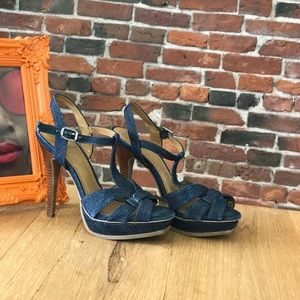 BCBG Generation Denim Pumps