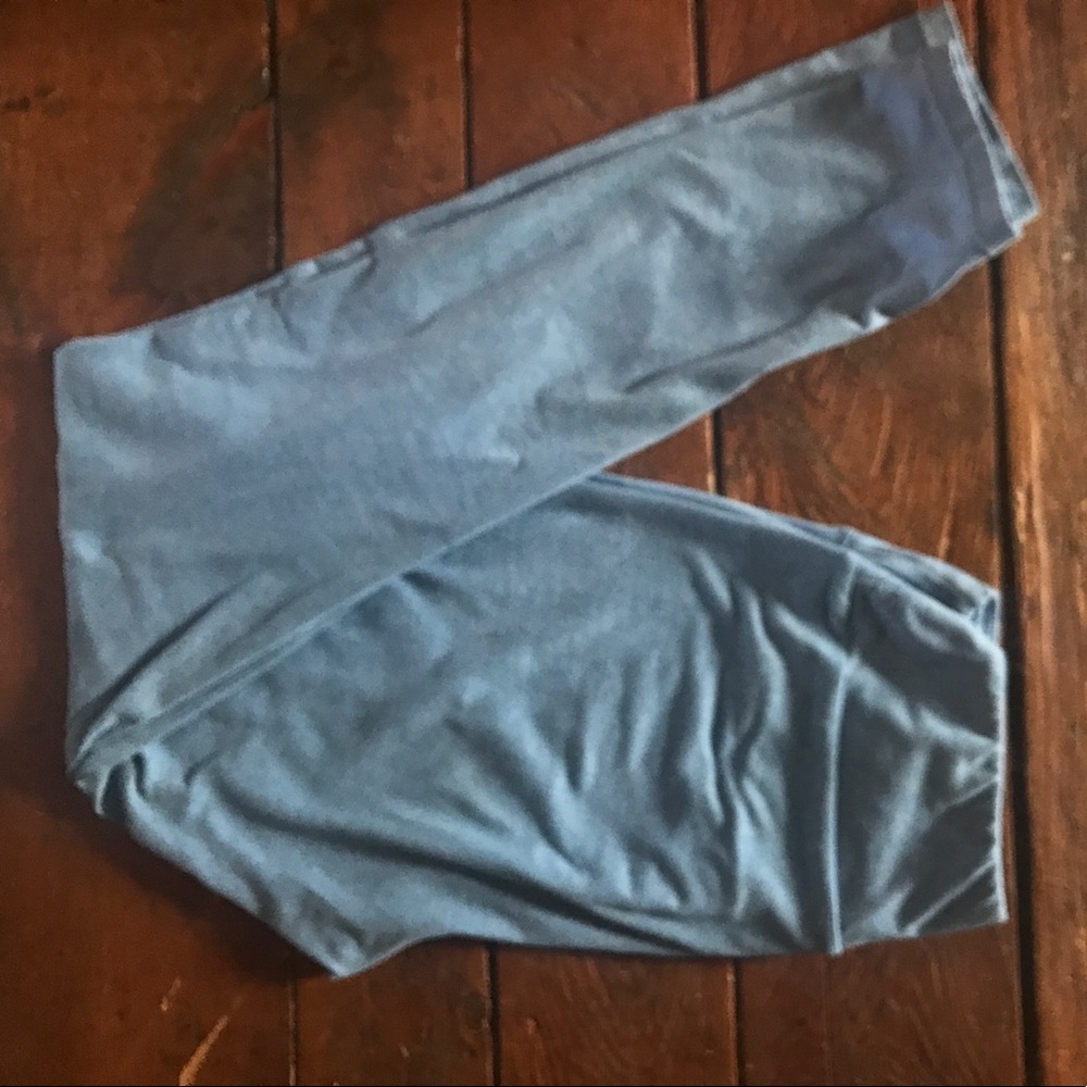 light blue OS LuLaRoe leggings