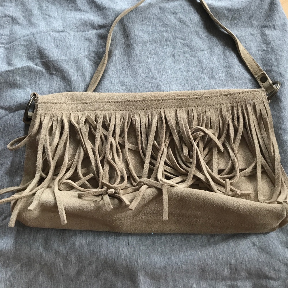 tan bag