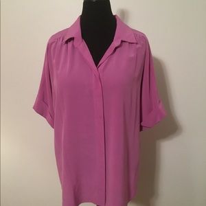 Lafayette 148 100% Silk blouse