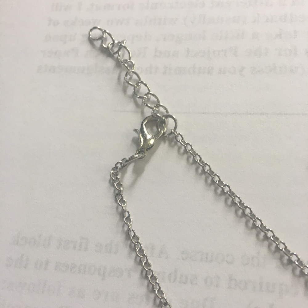 Last One! Silver Mountain Range Necklace - Picture 3 of 4