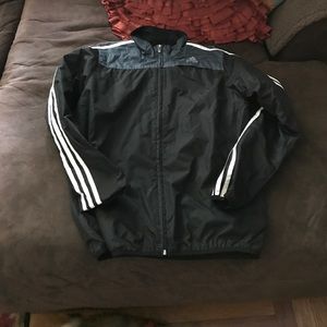 Adidas lined windbreaker