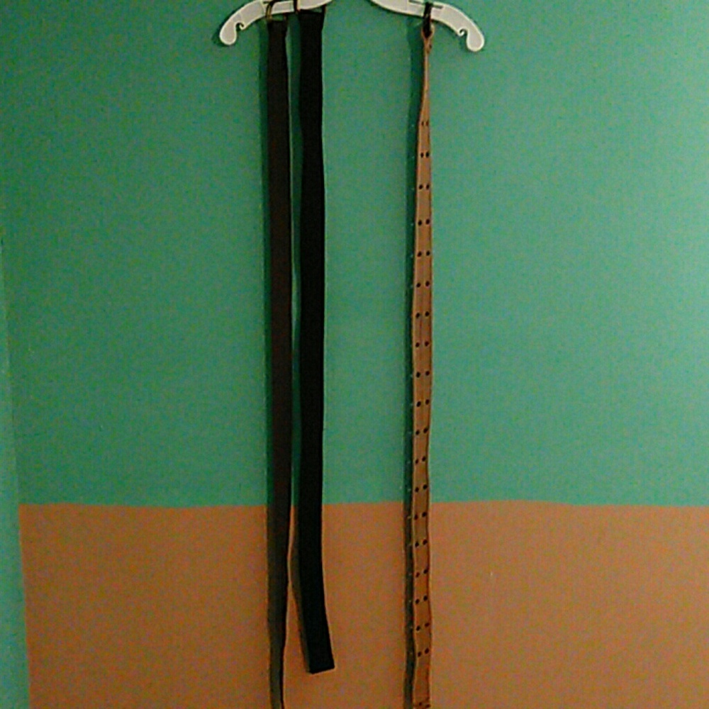 3 Mens belts