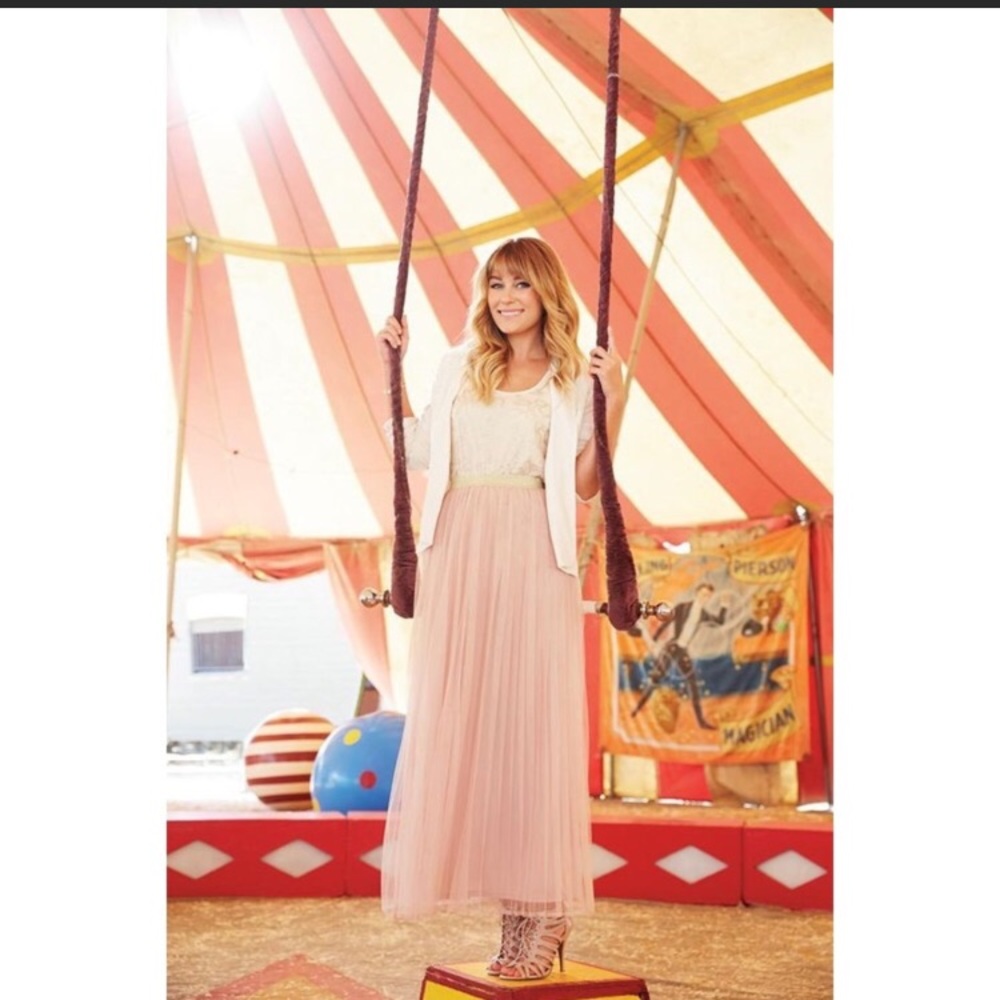 Blush pink tulle skirt 👗