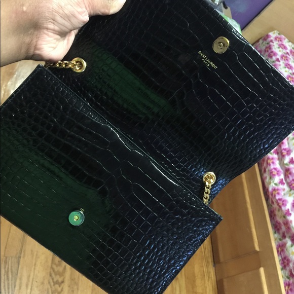 Medium YSL Kate solid gold crossbody tassel bag - Picture 7 of 7