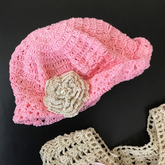 Handcrafted 4-Piece Babydoll Dress Set - Picture 3 of 5