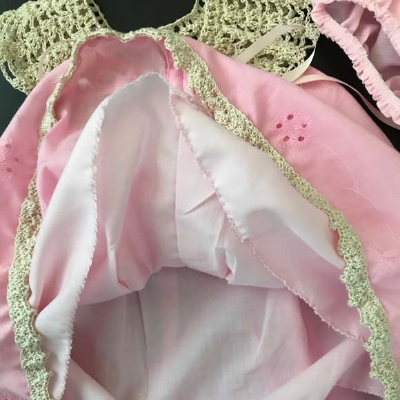 Handcrafted 4-Piece Babydoll Dress Set - Picture 5 of 5