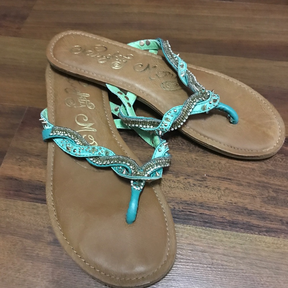 Naughty monkey flip flops