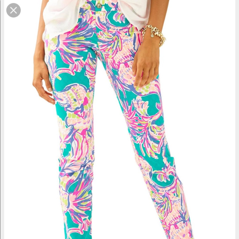 NWT Lilly pulitzer Kelly ankle pant size 2