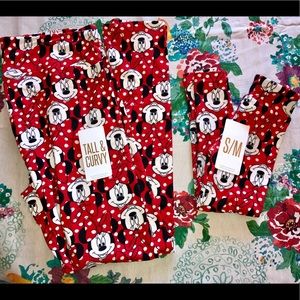 Mommy and Me Lularoe for Disney Minnie TC S/M
