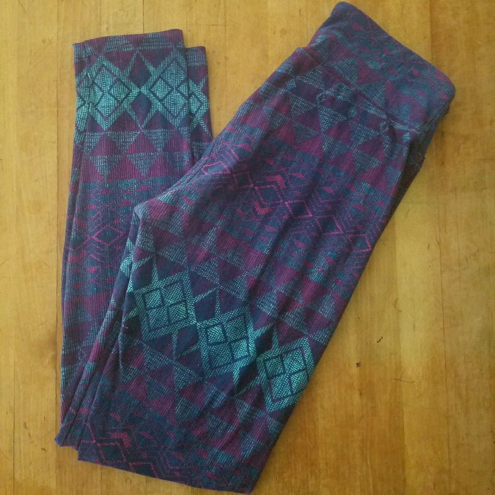 Mermaid Lularoe Leggings - OS  - **RARE**