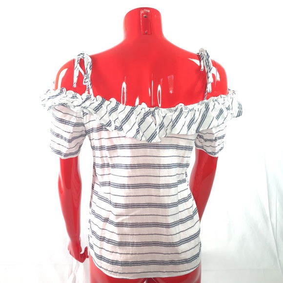 🔻2 for $10🔻Miss Love · cold shoulder rope stripe - Picture 5 of 8