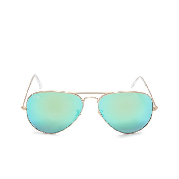 Ray-Ban Accessories - Ray-ban aviator gold frame green mirror lens Ray-Ban Accessories - Ray-ban aviator gold frame green mirror lens