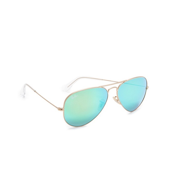 Ray-Ban Accessories - Ray-ban aviator gold frame green mirror lens Ray-Ban Accessories - Ray-ban aviator gold frame green mirror lens