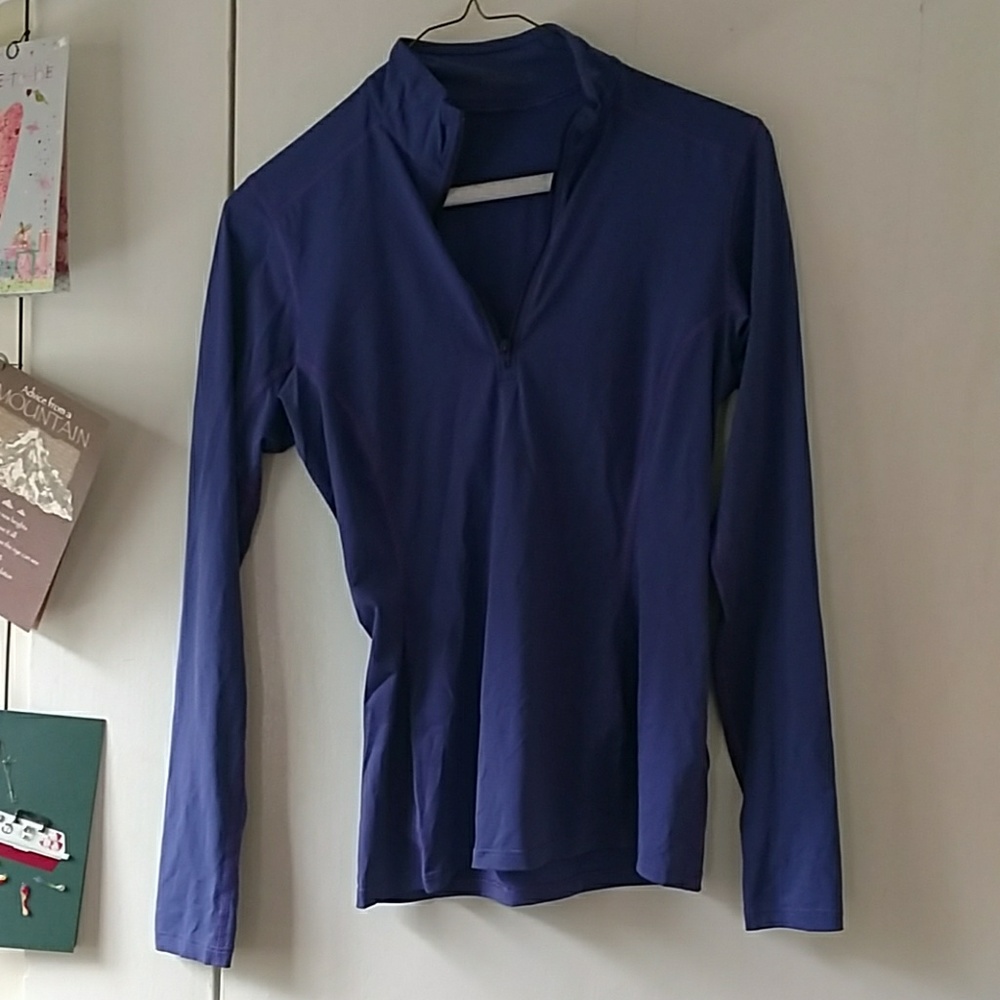 Arc'teryx blue under layer!