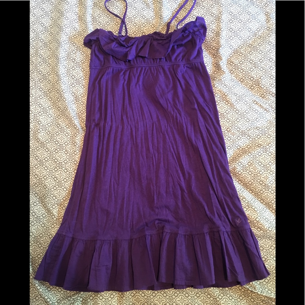 Purple summer dress