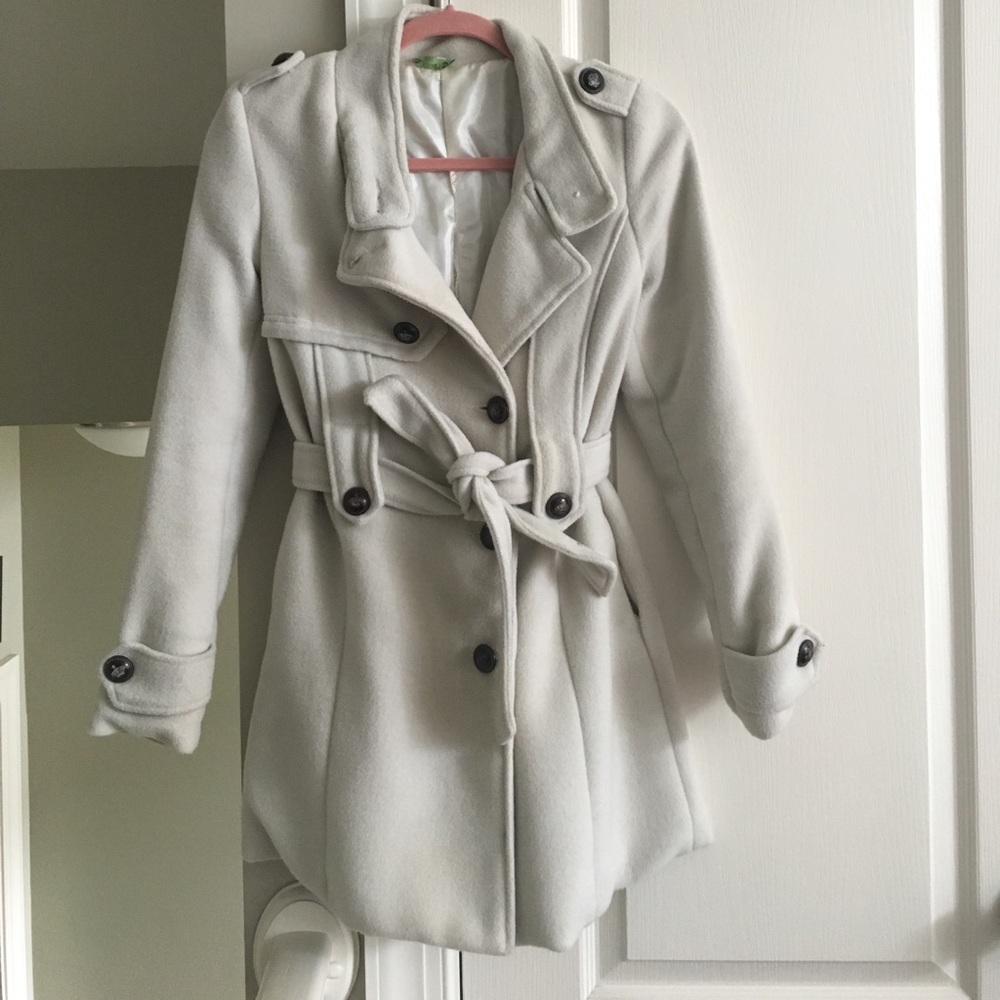 Cream colored jacket-small