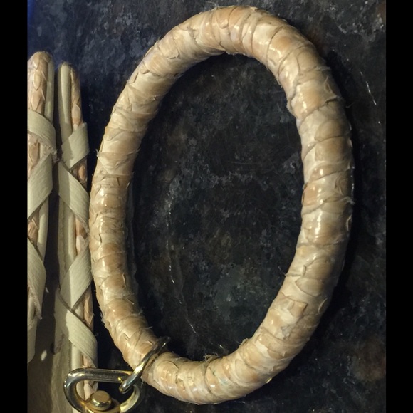 Ted Rossi Genuine Python Leather Clutch Wristlet - Picture 7 of 8