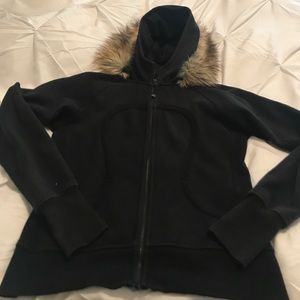 Lululemon athletica scuba coat, black