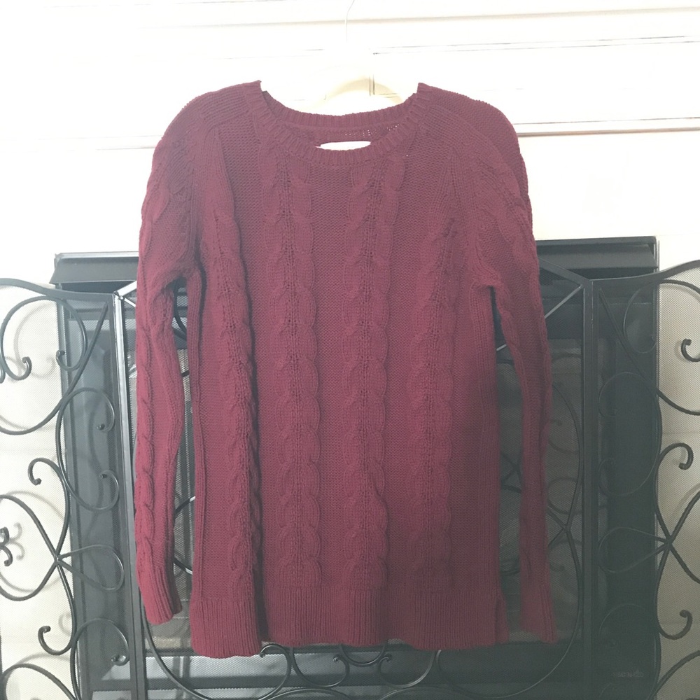 LOFT Cable Sweater