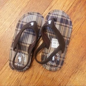 Brand New Ralph Lauren Boys Sandals Thong 9c
