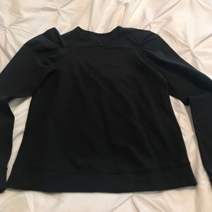 Lululemon athletica black long sleeve size 12